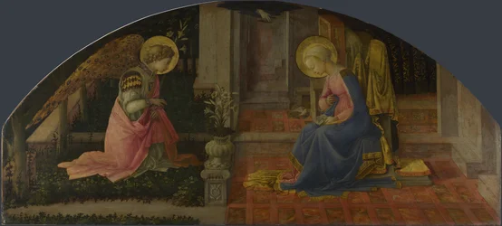 Die Verkündigung Medici-Panel, ca. 1450
