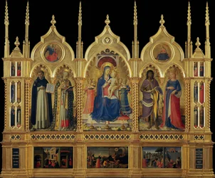 Maria mit Kind und Heiligen Das Perugia-Altarbild, ca. 1437
