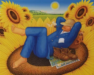 Van Goghs Sonnenblumen, 1998