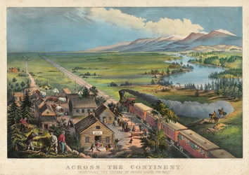 Quer durch den Kontinent: "Westwärts zieht der Lauf des Reiches"