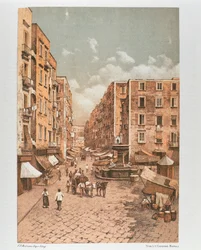 Italien, Neapel, Die Hafenstraße