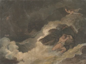 Shakespeares Sturm Macklins Britische Dichter, 1798