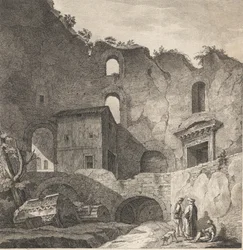 Ansicht des Inneren des Vestibulums