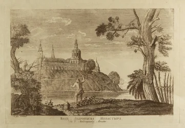 Das Andronikow-Kloster des Erlösers in Moskau, 1791