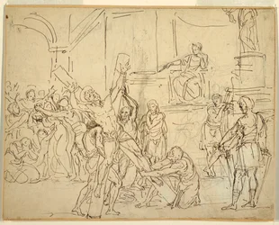 Martyrium des heiligen Andreas