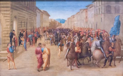 Einzug von Karl VIII. in Florenz