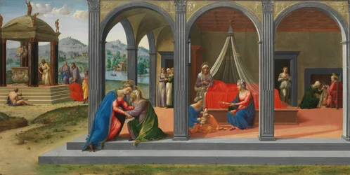 Szenen aus dem Leben des heiligen Johannes des Täufers, ca. 1506-7
