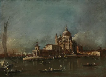 Blick auf Santa Maria della Salute und die Dogana