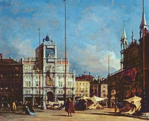 Der Uhrturm, Venedig, ca. 1760