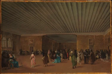 Der öffentliche Ridotto im Palazzo Dandolo