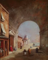 Venezianische Szenerie