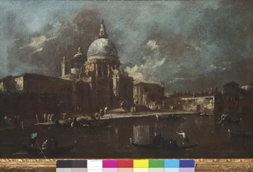 Ansicht der Kirche Santa Maria della Salute