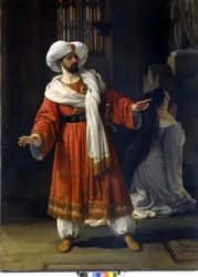 Giovanni David (Davide) italienischer Tenor in „Gli arabi nelle Gallie“ von Giovanni Pacini (1796 - 1867)