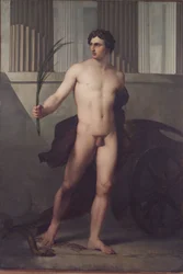 Der siegreiche Athlet