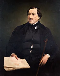 Porträt von Gioachino Rossini