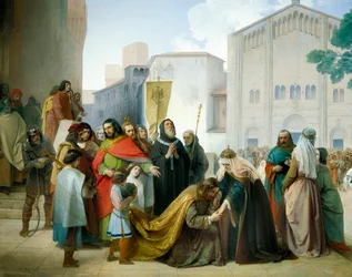 Versöhnung von Otto II. mit seiner Mutter Adelheid von Burgund