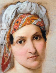 Porträt der Ehefrau Vincenza Scaccia