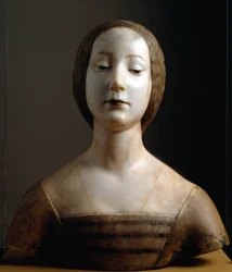 Büste einer Frau, bekannt als Isabella von Aragon
