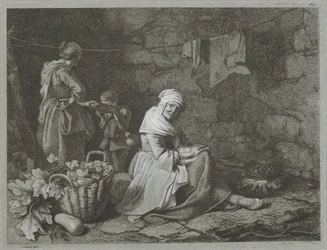 Innenraum eines Bauernhauses