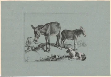 Tafel 5, aus dem Satz von 12 Pastoralszenen