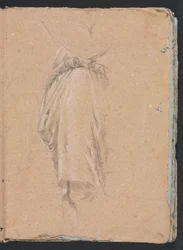 Verona Skizzenbuch: Draperiestudie mit Ellbogen (Seite 5)
