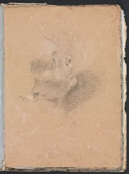 Verona Skizzenbuch: Weibliches Profil (Seite 65)