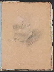 Verona Skizzenbuch: Weibliches Profil Seite 65
