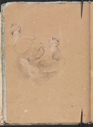 Verona Skizzenbuch: Putto (Seite 22)