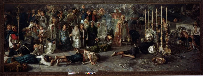 Il voto (Fest zu Ehren des Heiligen Pantaleon am 27. Juli in Miglianico in Abruzzen, Italien)