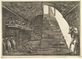 Gefängnisszene