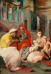 Die Heilige Familie mit St. Elisabeth und Johannes dem Täufer, 1541-3