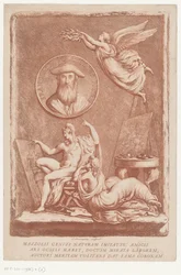 Allegorie auf den Künstler Francesco Mazzoli, bekannt als Parmigianino