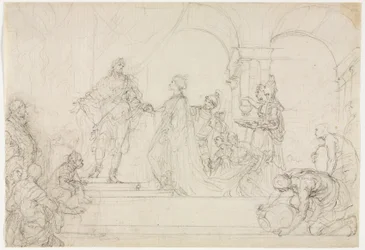 Treffen von Salomo und der Königin von Saba