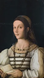 Porträt von Rolando Pallavicinos Frau Domitilla Gambara