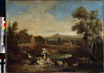 Landschaft mit einem Fluss