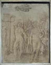 Adam und Eva, ca. 1470