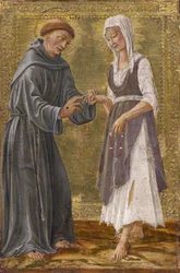 Der heilige Franziskus und die Dame Armut