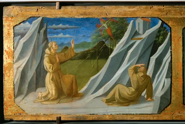 Der heilige Franziskus von Assisi empfängt die Stigmata