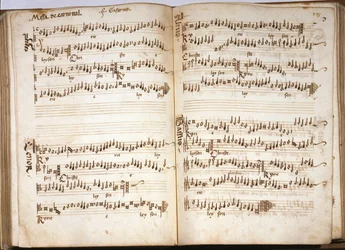 Karnevalsmesse in „Liber Capella“ von Franchini (Franchino) Gaffurio (Franchinus Gaffurius) (1451-1522). Bd. III