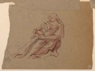 Studie für "Barmherzigkeit", St. Bartholomew