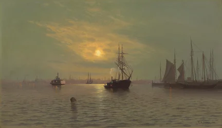 Hoboken um Mitternacht, 1872