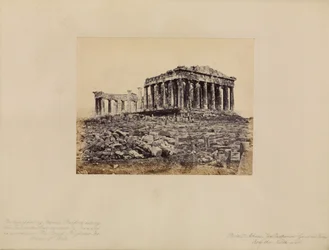 Athen - Der Parthenon, Gesamtansicht von Nordwesten