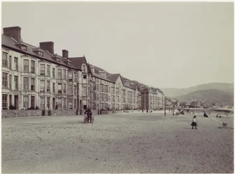 Barmouth. Marine Terrace und Esplanade