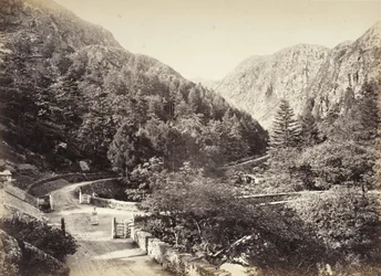 Beddgelert, Aberglaslyn-Pass, von der Straße aus (515)