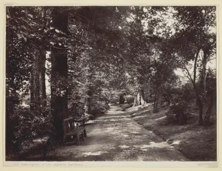 Leamington, in den Jephson Gardens, 1860-94