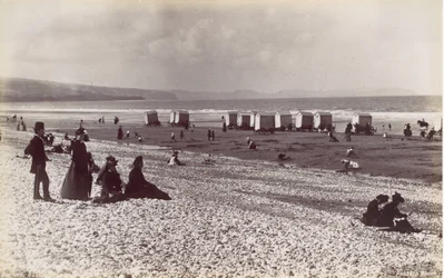 Strand von Pensarn, 1870er Jahre