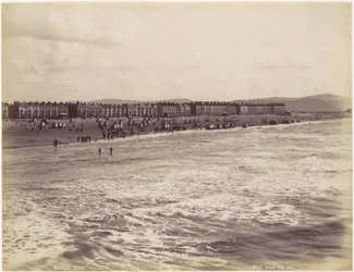 Rhyl, vom Meer aus gesehen