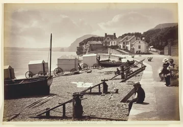 Sidmouth, westlich der Esplanade