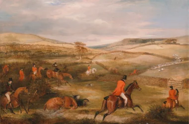 Die Berkeley-Jagd, 1842: Die Jagd