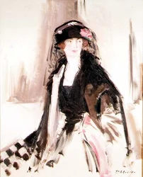 Porträt von Lady Lavery